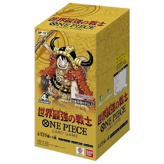 One Piece TCG: OP-17 The World’s Strongest Warriors Box Japanese