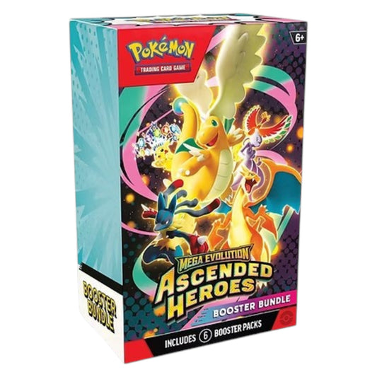 Pokemon TCG: Ascended Heroes Booster Bundle