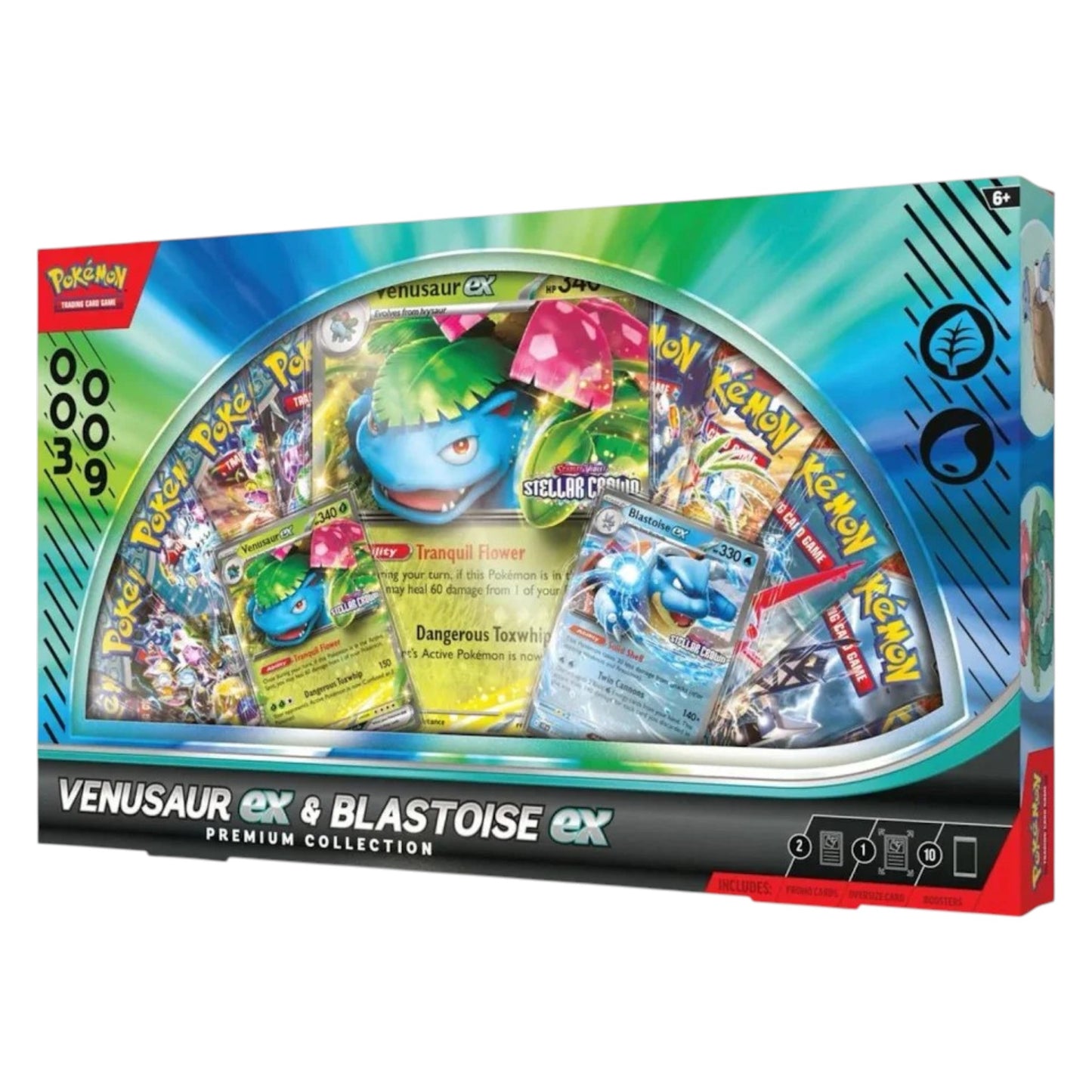 Pokémon TCG: Venusaur ex & Blastoise ex Premium Collection