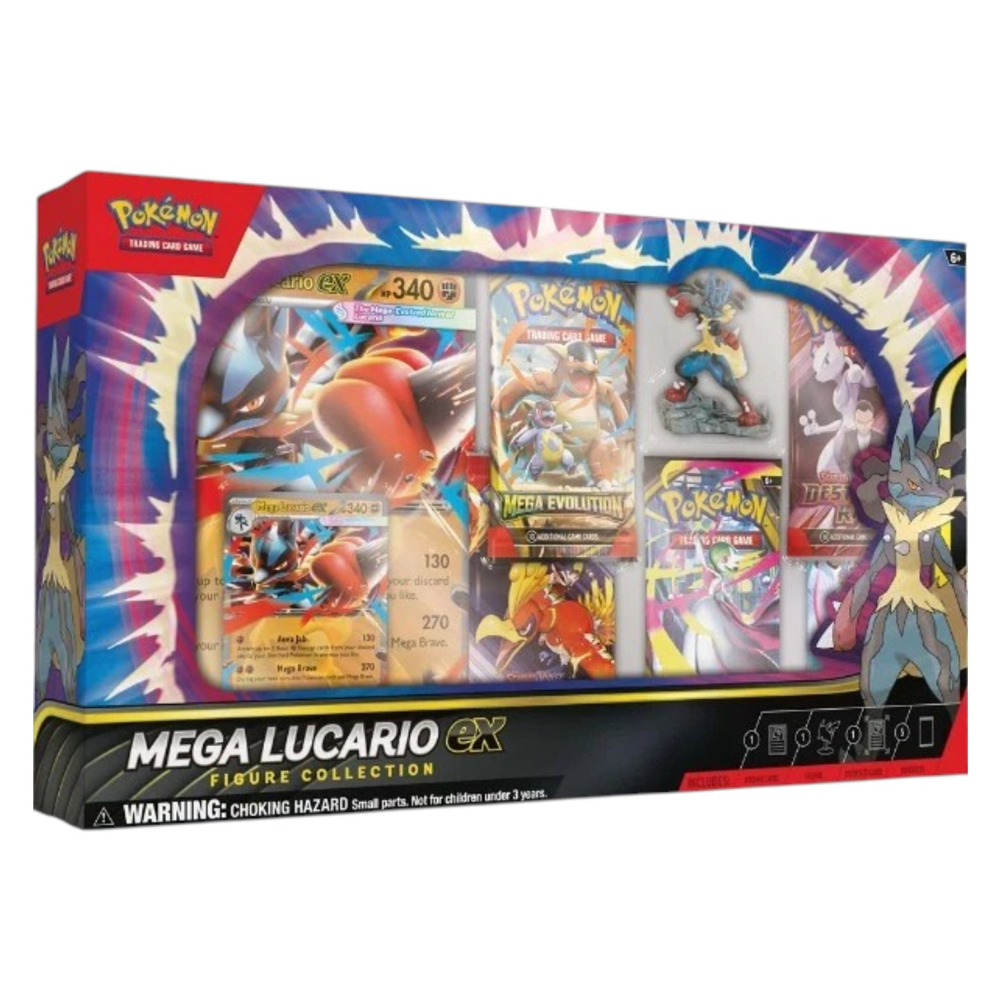 Pokémon TCG: Mega Lucario ex Figure Box