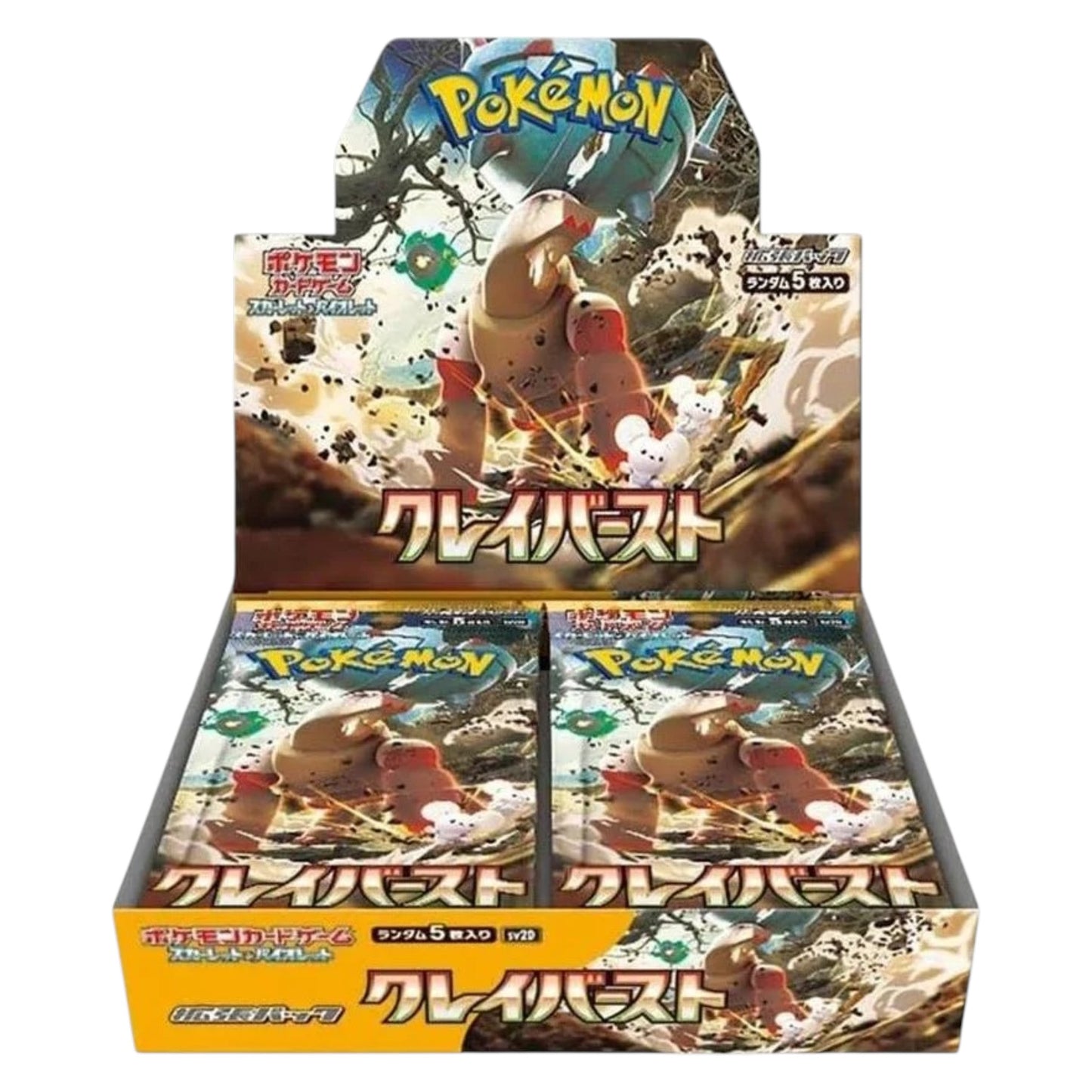 Pokémon TCG: Clay Burst Booster Box