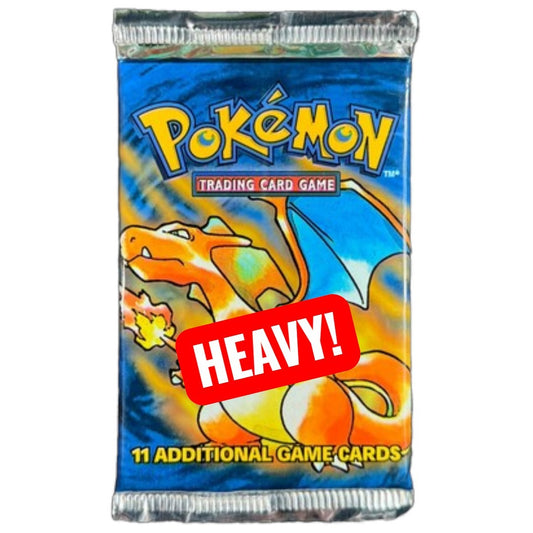 Pokémon TCG: Base Set Unlimited Heavy Booster Pack